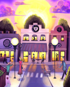 Illustration Gala Ambiance